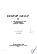 Filología moderna