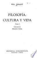 Filosofía, cultura, y vida