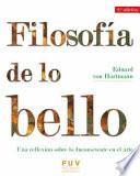 Filosofía de lo bello