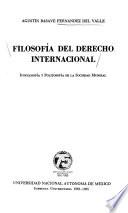 Filosofía del derecho internacional