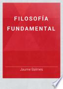 Filosofía fundamental