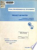 Final Environmental Statement for Project Skywater