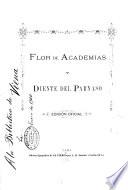 Flor de Academias y Diente del Parnaso. Ed. oficial