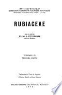 Flora de Venezuela: pt. 1-3. Rubiaceae