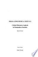 Folia Linguistica