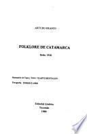 Folklore de Catamarca