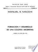 Formación y desarrollo de una colonia argentina, Caseros, en Entre Ríos, 1874