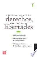 Fortalecimiento de derechos, ampliación de libertades, I
