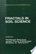Fractals in Soil Science
