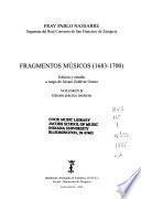 Fragmentos músicos: Edición práctica moderna