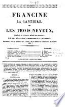 Francine la gantiere, ou les trois neveux