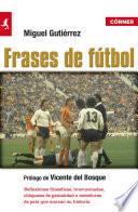 Frases de fútbol