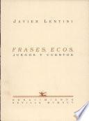 Frases, ecos, juegos y cuentos