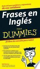 Frases en Inglés Para Dummies