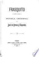Frasquito, novela original de José de Armas y Céspedes