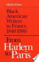 From Harlem to Paris