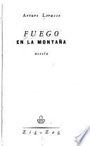 Fuego en la montaña