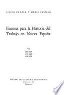Fuentes para la historia del trabajo en Nueva España: 1606-1607, 1616-1620, 1621-1632