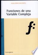 Funciones de una variable compleja