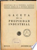 Gaceta de la propiedad industrial ...