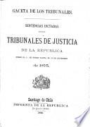 Gaceta de los tribunales