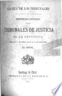 Gaceta de los tribunales y de la instrucción pública