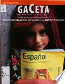 Gaceta de política educativa