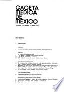 Gaceta médica de México