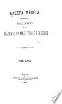 Gaceta médica de México