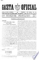 Gaceta oficial de la República de Cuba