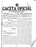 Gaceta Oficial