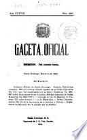 Gaceta oficial