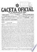 Gaceta Oficial
