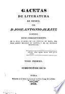 Gacetas de literatura de Mexico