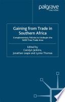 Gaining from Trade in Southern Africa
