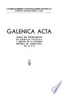 Galbenica acta