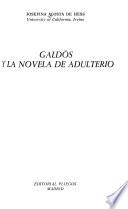 Galdós y la novela de adulterio