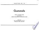 Gazetteer - United States Board on Geographic Names