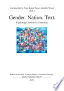 Gender. Nation. Text.