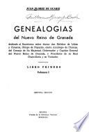 Genealogías del nuevo reino de Granada