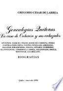 Genealogías quiteñas