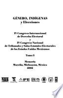 Género, indígenas y elecciones