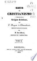 Genio del cristianismo ó Belleza de la religión cristiana