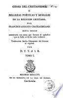 Genio del cristianismo, ó, Bellezas poéticas y morales de la religion cristiana