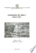 Geografía de Arica, siglo XIX
