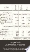 Geografia de la Republica de Bolivia (etc.)