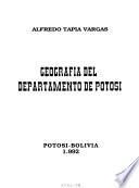 Geografía del Departamento de Potosí