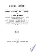 Geografía económica del Departamento de Loreto