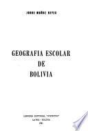 Geografía escolar de Bolivia
