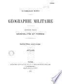 Géographie militaire